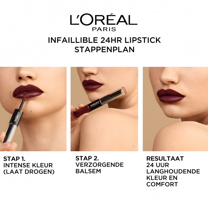 INFAILLIBLE 24H LIPSTICK 117-PERPETUAL BROWN