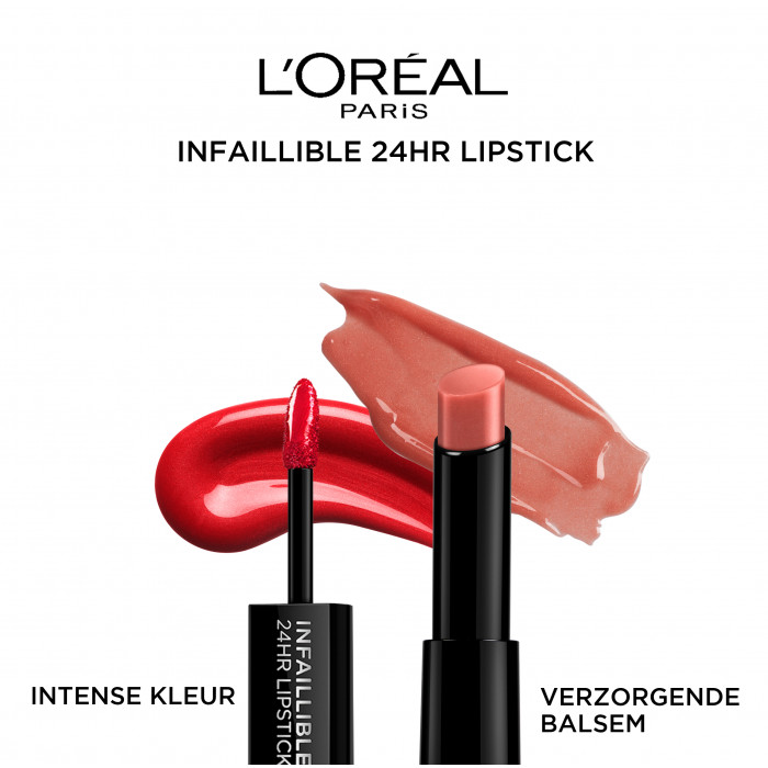 INFALLIBLE X3 24H LIPSTICK 506-RED INFALLIBLE