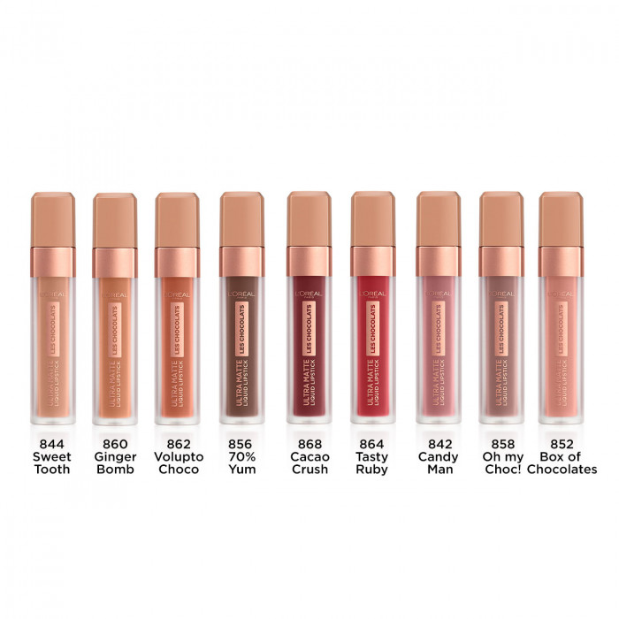 LES CHOCOLATS ULTRA MATTE LIQUID LIPSTICK 852-BOX O CHOCOLA