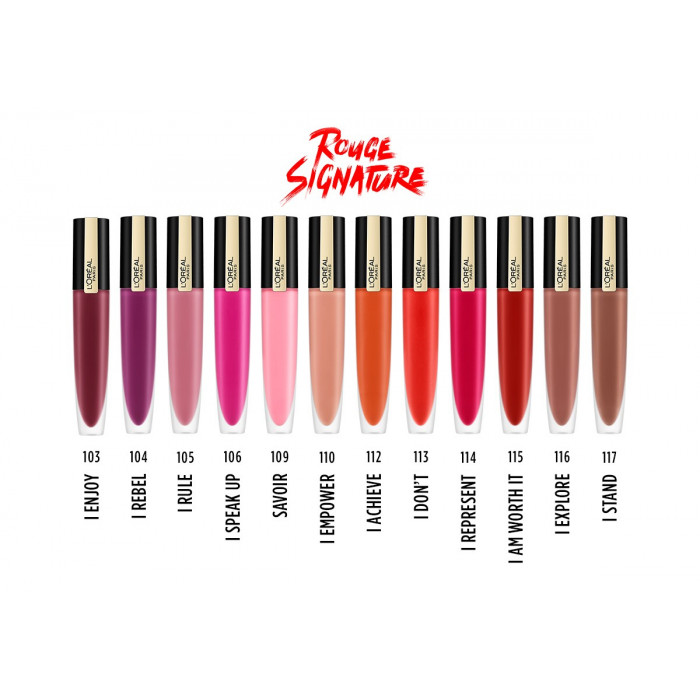 ROUGE SIGNATURE LIQUID LIPSTICK 113-I DONT 7 ML