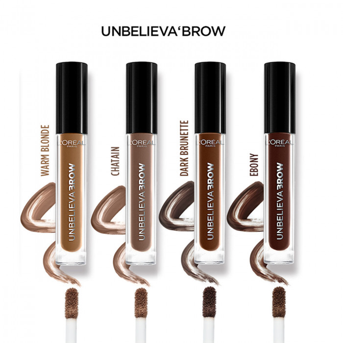 UNBELIEVA BROW GEL 104-CHATAIN