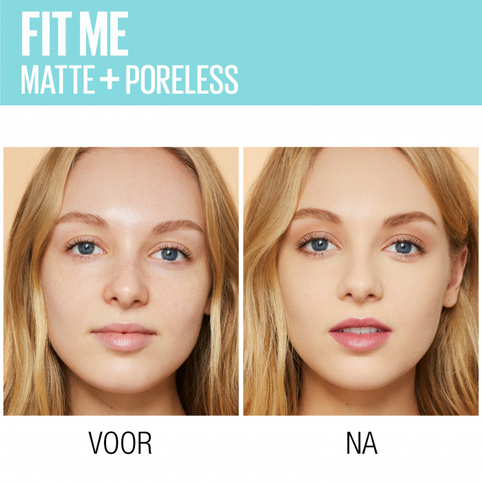 FIT ME! FOUNDATION MATTE+PORELESS 104-SOFT IVORY 30 ML