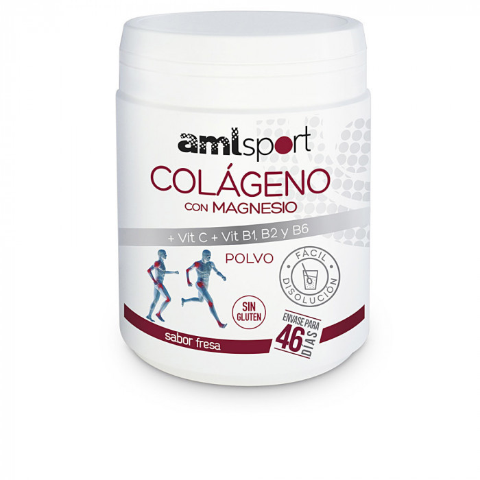 COLÁGENO CON MAGNESIO + VIT.C + VIT.B1.B2.B6 SABOR FRESA POL