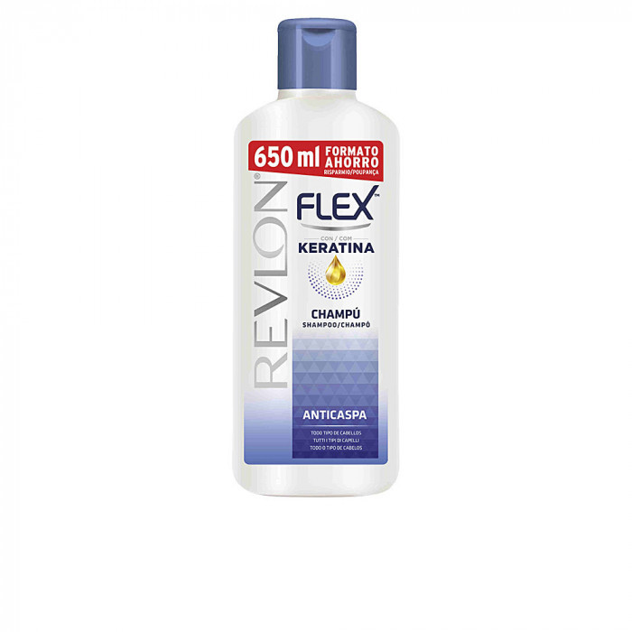 FLEX CHAMPU 650 ML. ANTICASPA