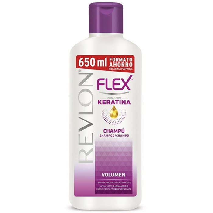 FLEX KERATIN SHAMPOO VOLUME THIN HAIR 650 ML