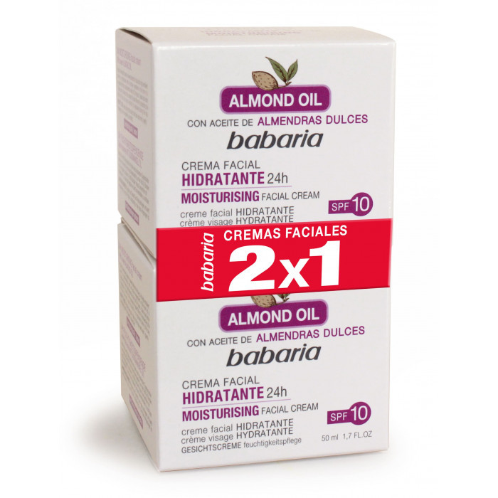 BABARIA FACIAL ALMENDRAS 2X1