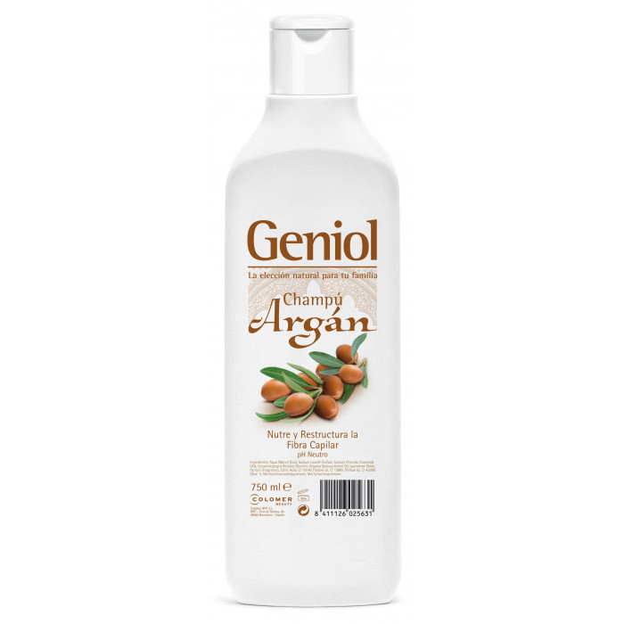 GENIOL CHAMPÚ ARGÁN 750 ML