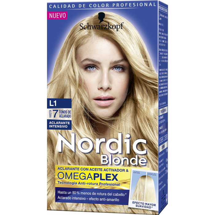 NORDIC BLONDE L1 ACLARANTE INTENSIVO 0% AMONIACO