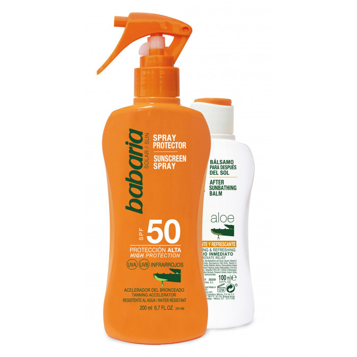 SOLAR ALOE VERA SPF50 LECHE LOTE 2 PZ