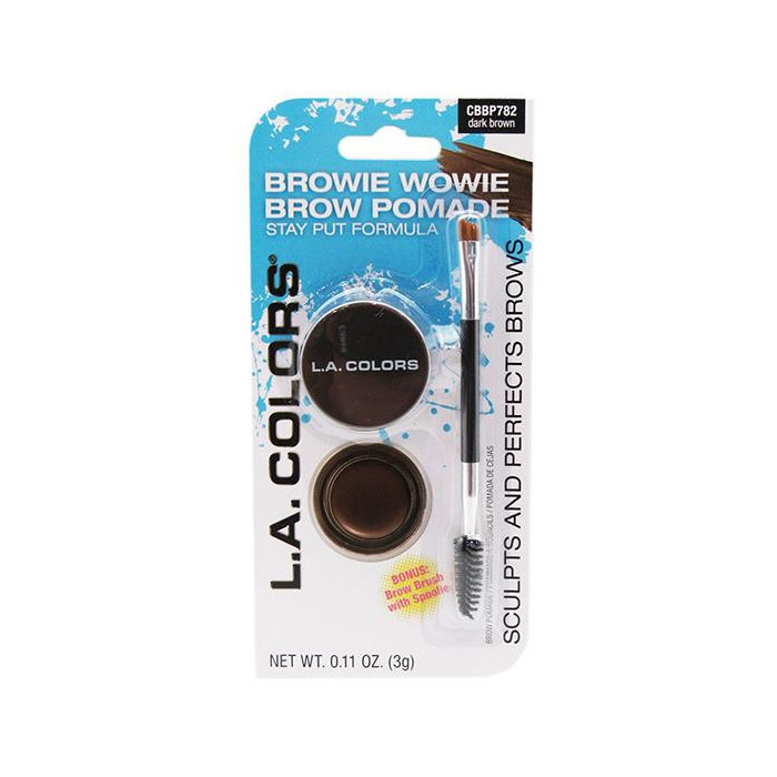 EYEBROWS - BROWIE WOWIE POMADE- DARK BROWN