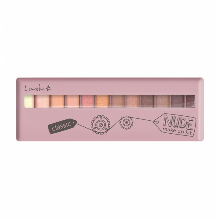 LOVELY EYESHADOW NUDE MAKE UP KIT CLASSIC