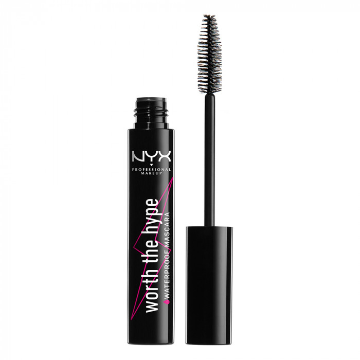 WORTH THE HYPE WATERPROOF MASCARA BLACK