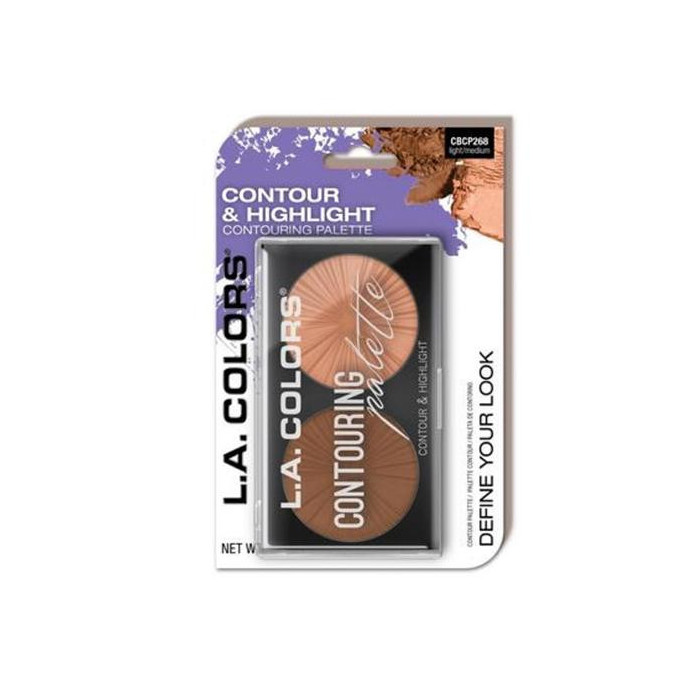 CONTOUR & HIGHLIGHT - CONTOURING PALETTE- LIGHT/MEDIUM