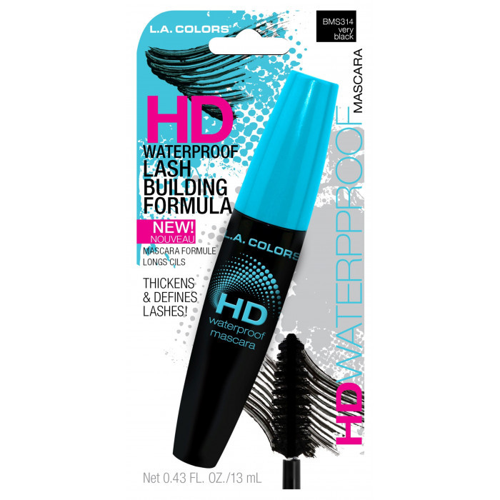 MASCARA - HD WATERPROOF MASCARA- VERY BLACK