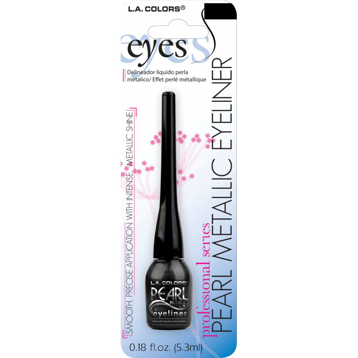 EYELINER - PEARL METALLIC LIQUID EYELINER- BLACK PEARL