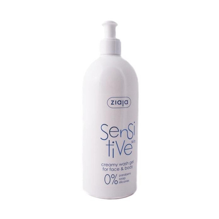 SENSITIVE GEL LIMPIADOR ROSTRO Y CUERPO PARA PIELES SENSIBLES - 400 ML