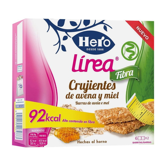 CRUJIENTES AVENA LINEA FIBRA 3X40G