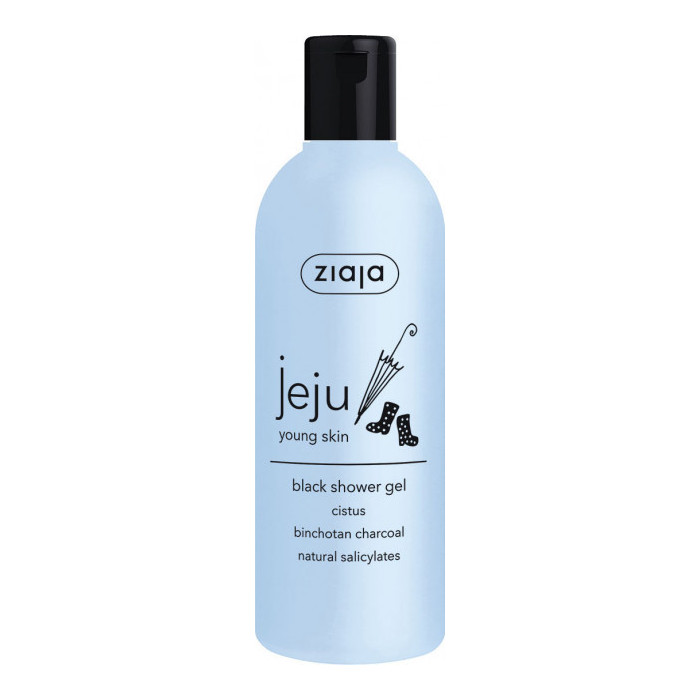 JEJU JABÓN DE DUCHA NEGRO - 300 ML