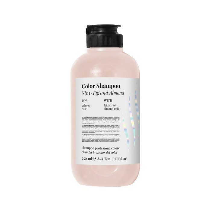 BACK BAR COLOR SHAMPOO Nº01-FIG&ALMOND 250 ML