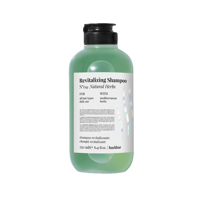 BACK BAR REVITALIZING SHAMPOO Nº04-NATURAL HERBS 1000 ML