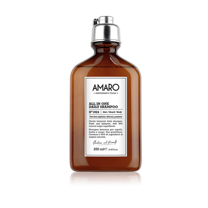 AMARO ALL IN ONE DAILY SHAMPOO Nº1924 HAIR/BEARD/BODY 250 ML