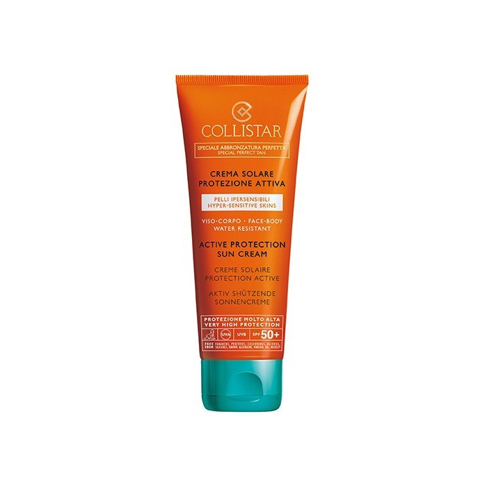 CREMA SOLAR PROTECCIÓN ACTIVA ROSTRO-CUERPO SPF50+ 100 ML