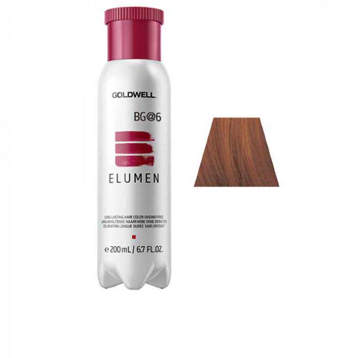 ELUMEN LONG LASTING HAIR COLOR OXIDANT FREE BG@6 200 ML