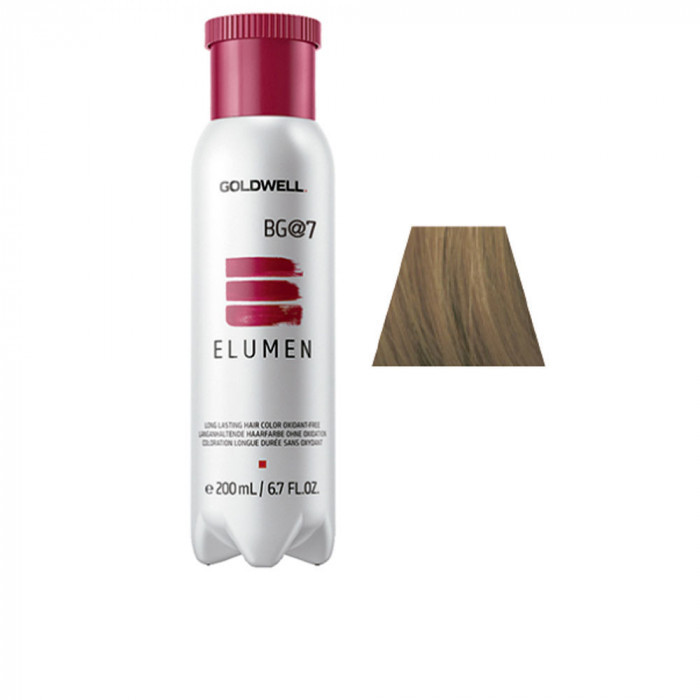 ELUMEN LONG LASTING HAIR COLOR OXIDANT FREE BG@7 200 ML