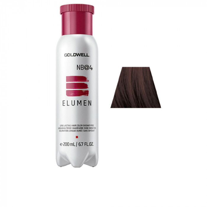 ELUMEN LONG LASTING HAIR COLOR OXIDANT FREE NB@4 200 ML