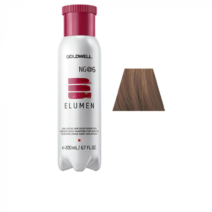 ELUMEN LONG LASTING HAIR COLOR OXIDANT FREE NG@6 200 ML