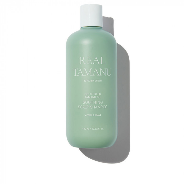 REAL TAMANU COLD PRESS TAMANU OIL SOOTHING SCALP SHAMPOO 400 ML