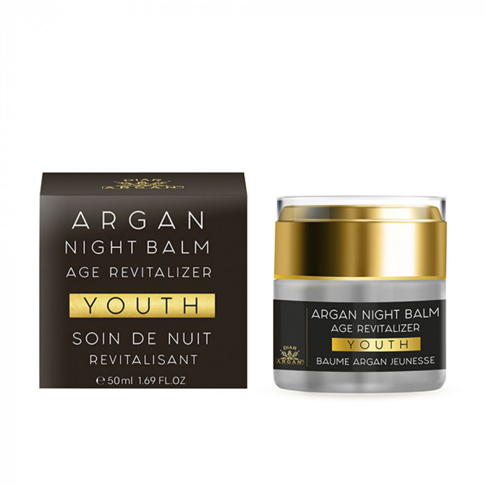 CREMA DE NOCHE REVITALIZANTE ANTIEDAD DE ARGÁN PURO 50 ML