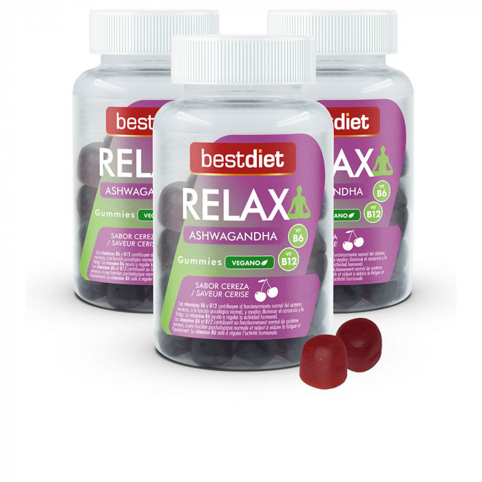 RELAX ASWAGANDHA GUMMIES CEREZA 60 U