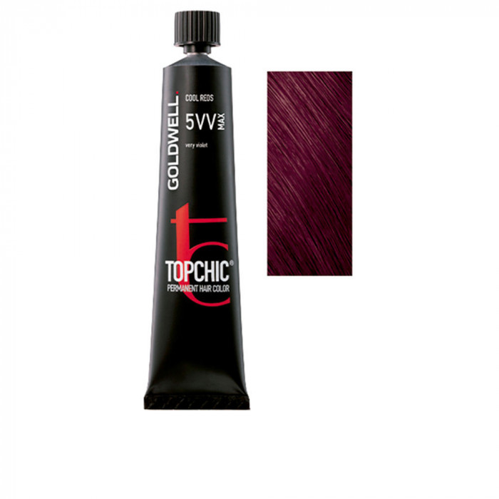 TOPCHIC PERMANENT HAIR COLOR 5VV 60 ML