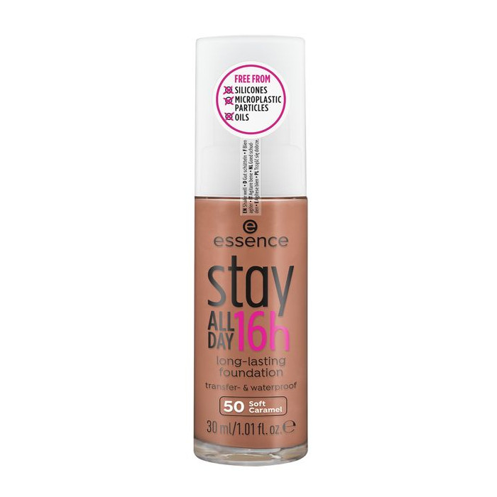 STAY ALL DAY 16H BASE DE MAQUILLAJE DE LARGA DURACIÓN 50-SOFT CARAMEL 30 ML