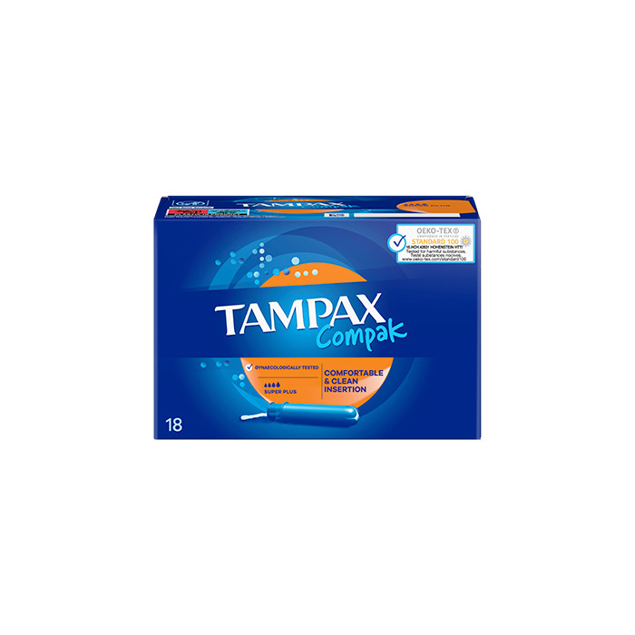 TAMPAX COMPAK SUPERPLUS 18U