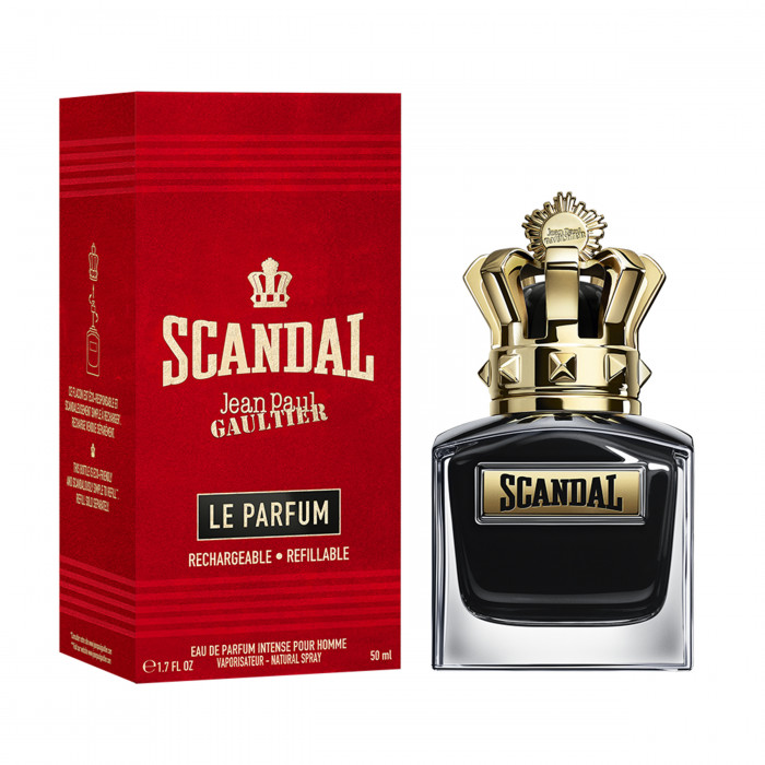 SCANDAL LE PARFUM POUR HOMME EDP VAPO REFILLABLE 50 ML