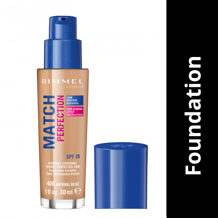 RIMMEL MATCH PERFECTION FOUNDATION 400