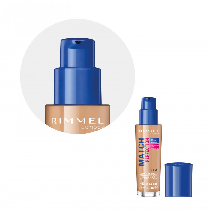 RIMMEL MATCH PERFECTION FOUNDATION 400