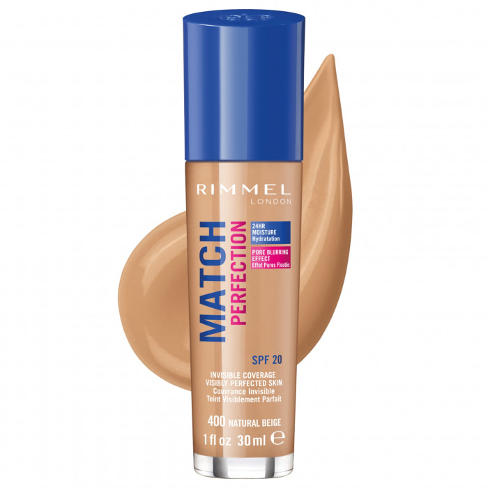 RIMMEL MATCH PERFECTION FOUNDATION 400