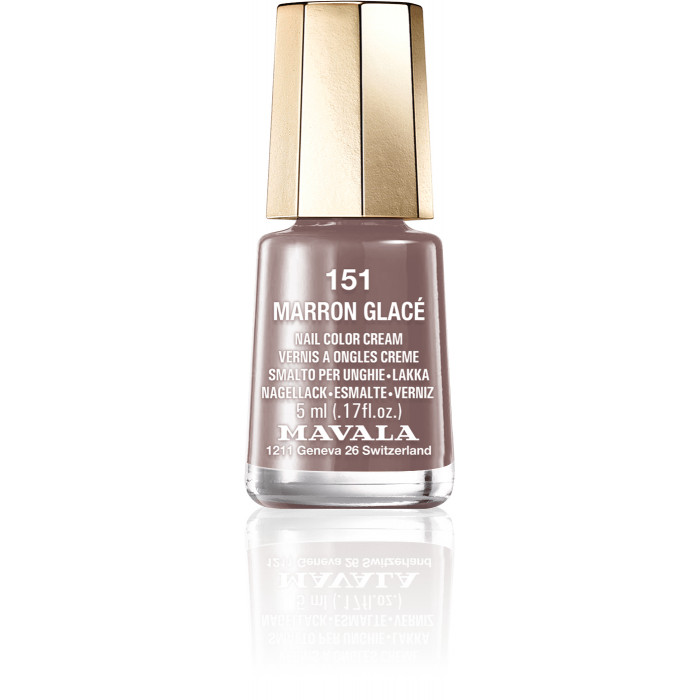 NAIL COLOR 151-MARRON GLACE 5 ML