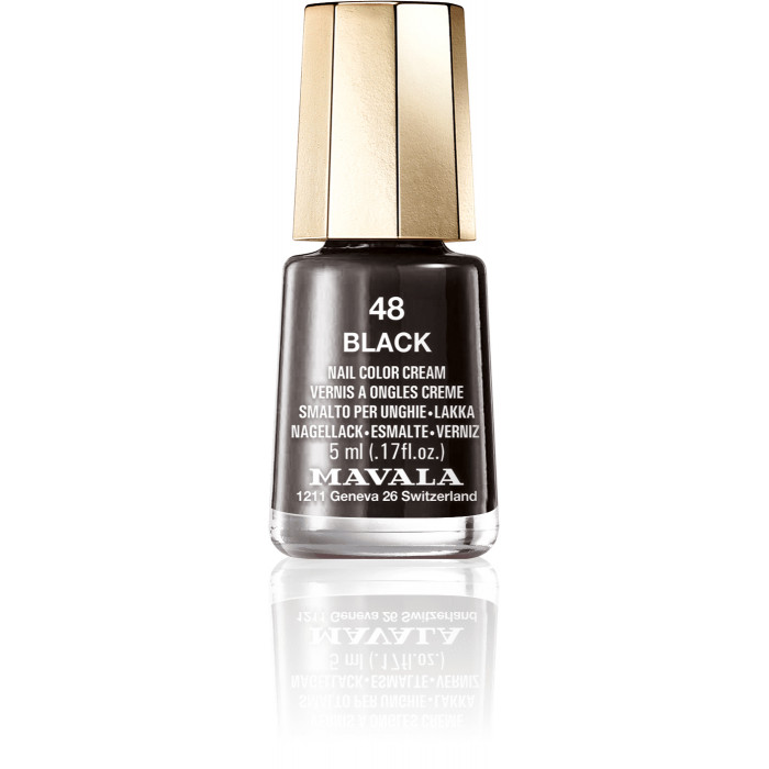 NAIL COLOR 48-BLACK 5 ML