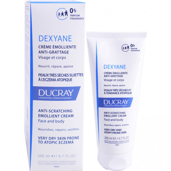 DEXYANE CREMA EMOLIERENDE TEGEN KRABBEN 200 ML