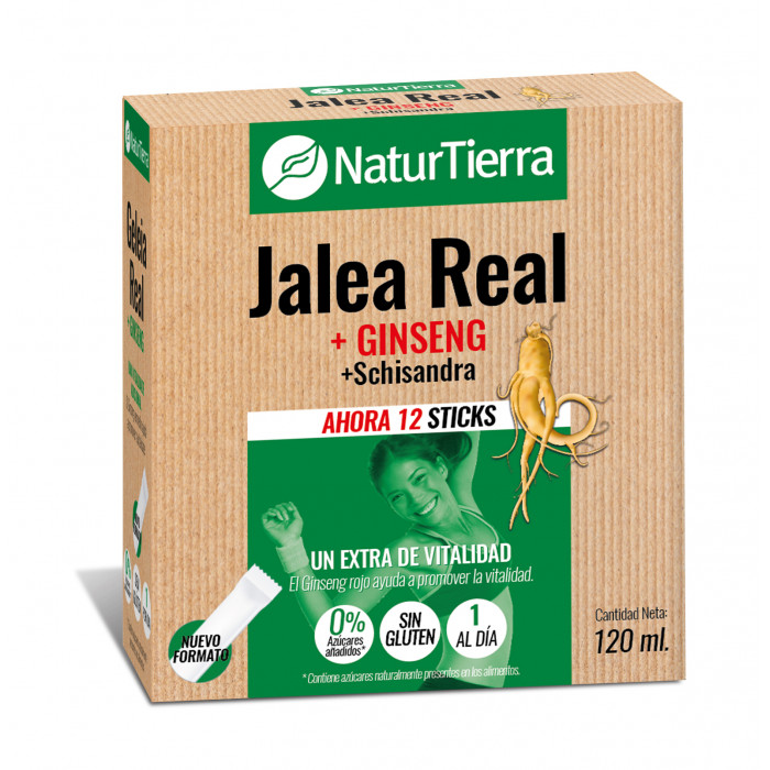 JALEA+ GINSENG 12 STICK NATURTIERRA