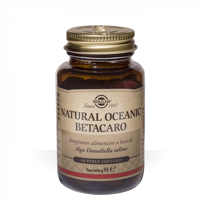 BETA CAROTENO 100% NATURAL (7MG.)(60)PERLAS