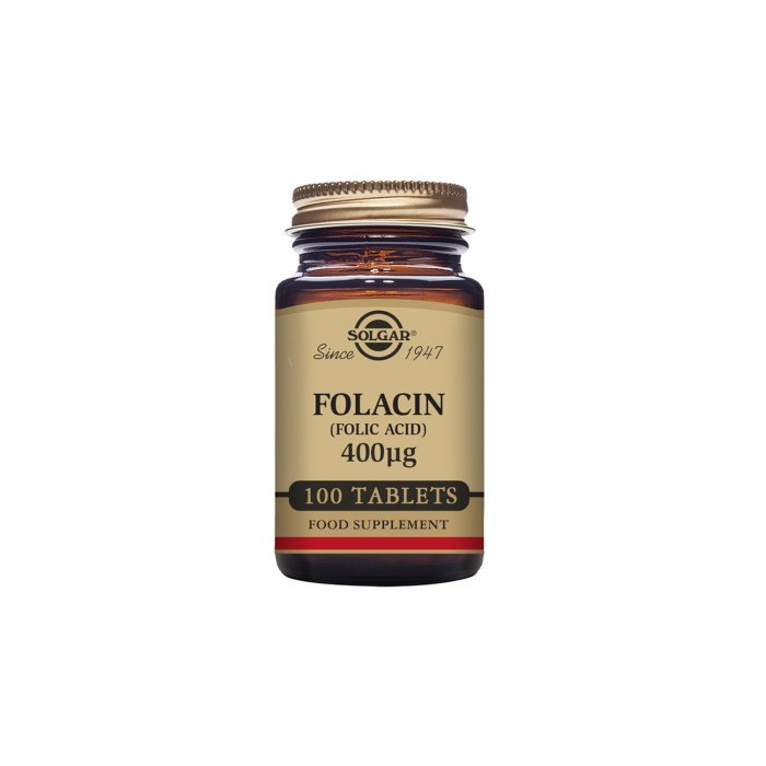 FOLACIN(ÁCIDO FÓLICO) 400MCG.(100)COMPRIMIDOS