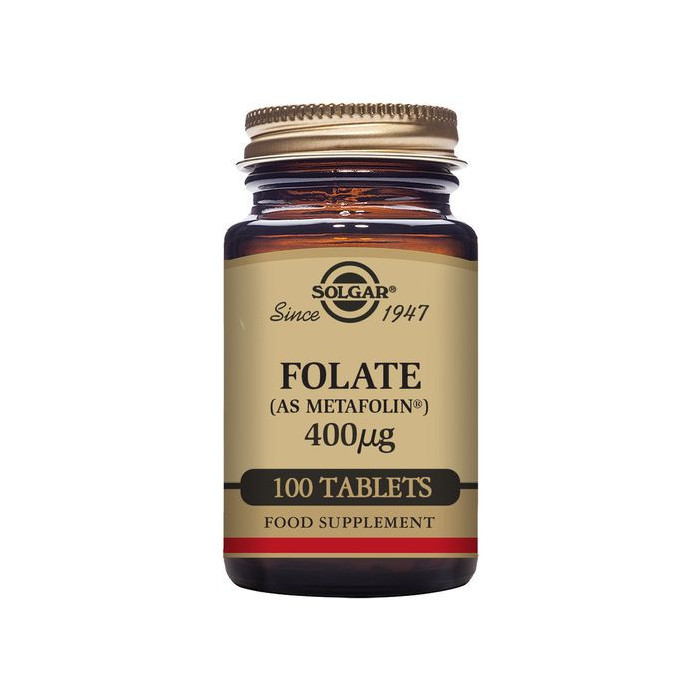 FOLATO(COMO METAFOLIN)400MCG.(100)COMPRIMIDOS