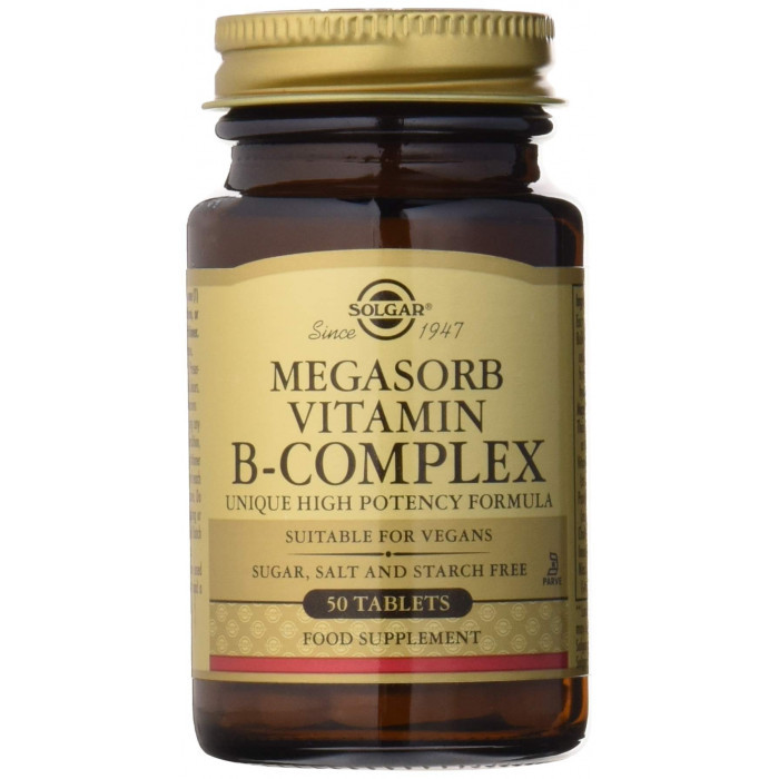 MEGASORB B-COMPLEX 50(50)COMPRIMIDOS