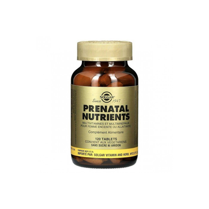 NUTRIENTES PRENATALES(120)COMPRIMIDOS