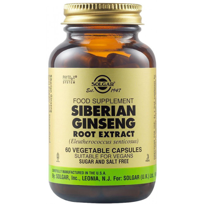 SPF GINSENG SIBERIANO(60)CÁPS.VEGETALES